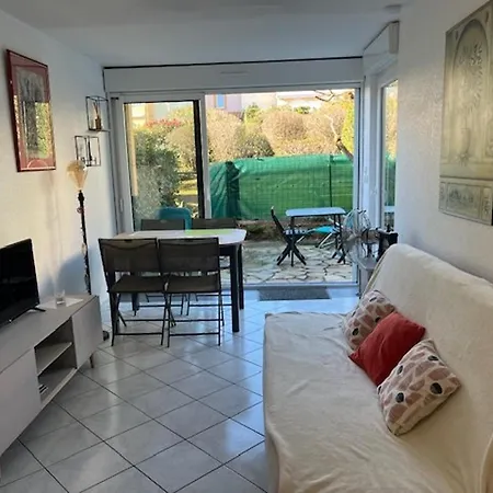 Appartement Agreable T2 Rdc Avec Parking Et Piscine Au Cap D'agde - Fr-1-749-82